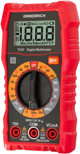 ERMENRICH Digital Multimeter Zing TC07 - Multimeter - Main image