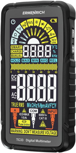 ERMENRICH Digital Multimeter Zing TC33 - Multimeter - Main image