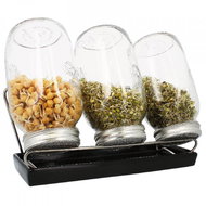 Eschenfelder III 1500 ml sklenice na klíčení antracit - Seed Starting Tray