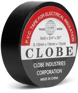 Escape6 Insulating vinyl tape 19 mm × 9 m black - Electrical Tape