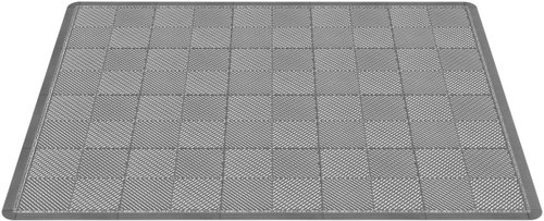Escape6 WPC flooring SORG, 2,12 × 1,72 m, grey - WPC Tiles - Main image
