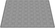 Escape6 WPC flooring, SORG, 3,32 × 2,92 m, grey - WPC Tiles