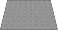 Escape6 WPC flooring, SORG, 3,72 × 3,32 m, grey - WPC Tiles