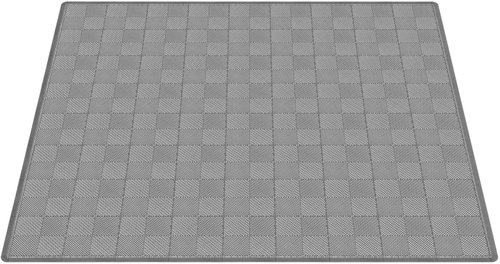 Escape6 WPC flooring, SORG, 3,72 × 3,32 m, grey - WPC Tiles - Main image