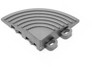 Escape6 Floor corner piece SORG, 6 cm, 4 pcs, grey - WPC Accessory