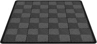 Escape6 WPC flooring SORG, 1,72 × 1,72 m, black - WPC Tiles