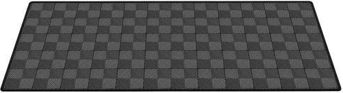 Escape6 WPC flooring, SORG, 4,92 × 2,12 m, black - WPC Tiles - Main image