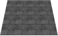 Escape6 WPC flooring SORG, 1,6 × 1,6 m, 16 pcs, black - WPC Tiles