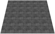 Escape6 WPC flooring, SORG, 2,4 × 2,4 m, 36 pcs, black - WPC Tiles