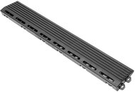 Escape6 SORG floor edge, 40 cm, with pins, 2 pcs, black - WPC Accessory