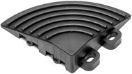 Escape6 Floor corner piece SORG, 6 cm, 4 pcs, black - WPC Accessory