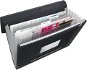 Document Folders ESSELTE VIVIDA A4 with compartments, black - Desky na dokumenty