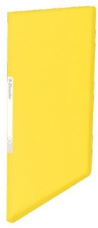 ESSELTE Vivida soft, 20 pockets, yellow - Catalog Book - Main image