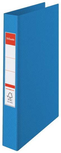 ESSELTE Vivida A4 full plastic, blue - Arch Folder - Main image