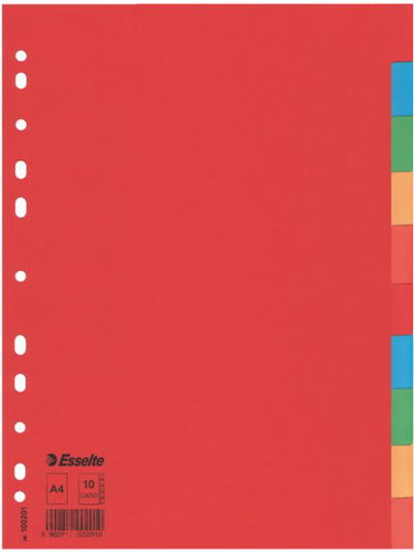 ESSELTE Econom A4 10 sheets - Divider - Main image