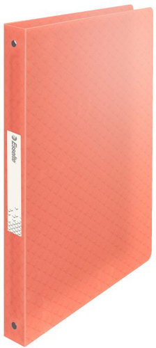 ESSELTE Colour´Ice Four-Ring Binder Peach - Document Folder - Main image