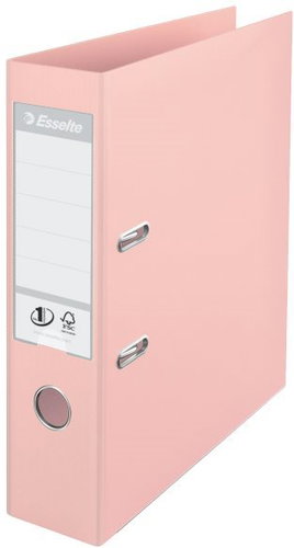 ESSELTE No.1 Power SOLEA A4 75mm Pink - Arch Folder - Main image