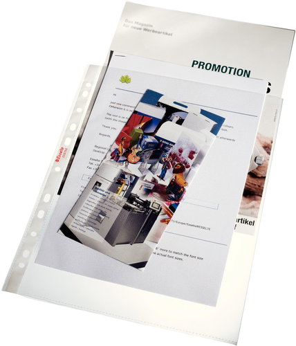 ESSELTE A4 MAXI, 100 Mikron, matt - Packung mit 25 Stück - Prospekthülle - Hauptbild