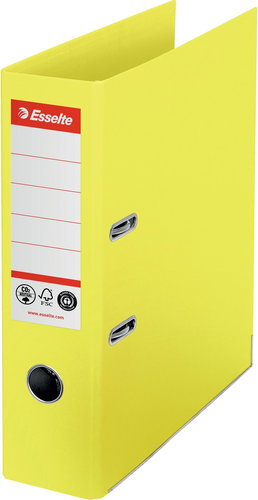 Esselte No. 1 Co2 neutral A4 75 mm gelb - Ordner - Hauptbild