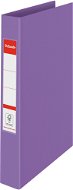 ESSELTE Colour Breeze A4 double ring 25 mm, lavender - Ring Binder