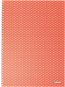ESSELTE Colour Breeze A4, 80 listov, linkovaný, koralový - Zápisník