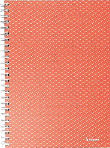 ESSELTE Colour Breeze A5, 80 lap, vonalas, korall - Notesz - Fő fotó
