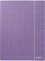 ESSELTE Colour Breeze A4 Eckspannermappe mit Gummiband, Lavendel - Dokumentenmappe