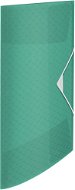 ESSELTE Colour Breeze A4 tri-fold with elastic band, transparent green - Document Folders