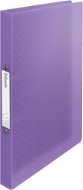 ESSELTE Colour Breeze double ring, transparent lavender - Document Folders