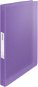 ESSELTE Colour Breeze four-ring, transparent lavender - Document Folders