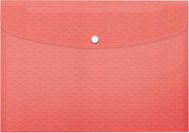ESSELTE Colour Breeze A4, transparent coral - pack of 3 - Document Folder