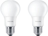 Philips LED 7,5 – 60W, E27, 4000 K, matná, balenie 2 ks - LED žiarovka