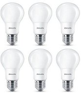 Philips LED 8–60 W, E27, 2700 K, matná, sada 6 ks - LED žiarovka