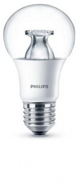 Philips LED 9.5-60W, E27, 2700K, clear - LED Bulb - Main image