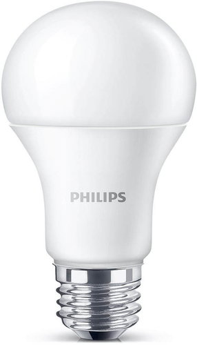 Philips LED 9.5-60W, E27, 3000K, Milk 1pc - LED Bulb - Main image