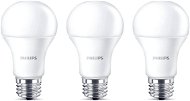 Philips LED 10.5-75W, E27, 3000K, 3 darab - LED izzó