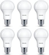 Philips LED 11-75W, E27, 2700K, Matt, 6 db-os szett - LED izzó