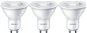 Philips LED Classic 4.7-50 W, GU10, 2700 K, Set 3-pack - LED Bulb