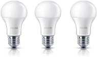 Philips LED 8 – 60 W, E27, 2700 K, matná, súprava 3 ks - LED žiarovka