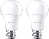 Philips LED 13-100W, E27, 2700K, matt, 2er-Set - LED-Birne