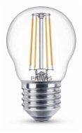 Philips LEDClassic Filament kvapka Retro 4-40W, E27, 2700K, číra - LED žiarovka