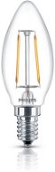 LED izzó Philips LED Classic 2,3-25W, E14, 2700K, átlátszó - LED žárovka