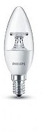 Philips LED Sviečka 4-25W, E14, 2700K, číra - LED žiarovka