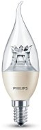 Philips LED Candle 4-25W, E14 2200-2700K WarmGlow, Clear, Dimmable - LED Bulb