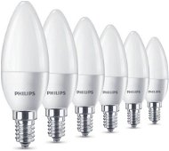 Philips LED Candle 5.5-40W, E14, 2700K, matte, 6 pcs - LED Bulb