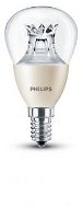 Philips LED Drop 6-40W, E14 2200-2700K WarmGlow, Clear, Dimmable - LED Bulb