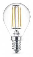 Philips LEDClassic Filament Retro Drop 4-40W, E14, 2700K, Clear - LED Bulb