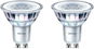 LED-Birne Philips LED Classic 4,6 Watt (50 Watt) - GU10 - 2700 K - Set mit 2 Stück - LED žárovka