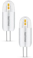 Philips LED kapszula 1,2-10W, G4, 3000K, készlet 2db - LED izzó