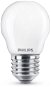 LED Bulb Philips LED Classic drop 2.2-25W, E27, Matt, 2700K - LED žárovka